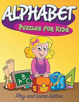 Paperback Alphabet Puzzles For Kids: Play and Learn Edition Book