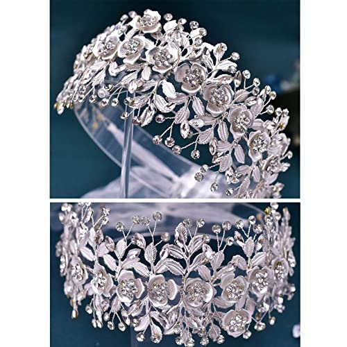 Bridal Belt for Women Dress Wedding Dresses Belt for Bride Crystal Rhinestones Sash Wide Wedding Belt Headband4