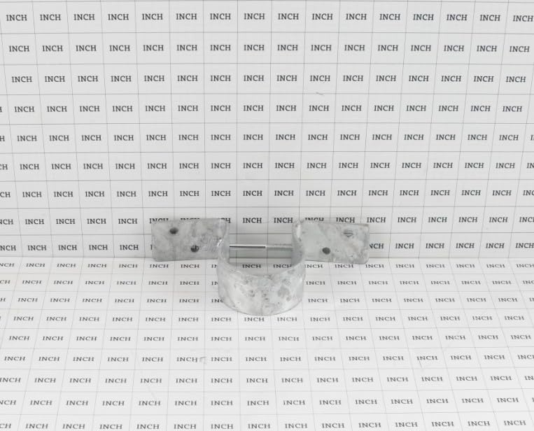 2 3/8" Galvanized Steel Pipe Grip Fence Brackets (Pack of 5)