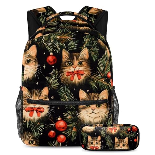 Sac à dos pour garçons et filles grande capacité avec trousse à crayons