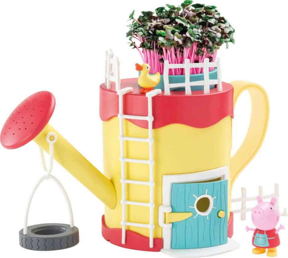 Toomies – Tomy Garten Jeu Arrosoir Peppa Pig – Kit Jardin Avec Graines à Planter Dès 4 Ans – Créatif Et éducatif