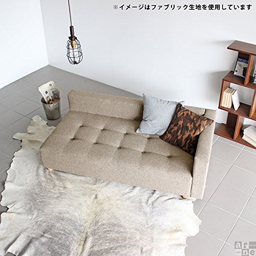 Amazon | arne ベンチソファ ベンチ イス 背もたれ 肘掛け 片肘付き