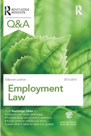 Q&A Employment Law 2013-2014 8th Edition-Wow! eBook