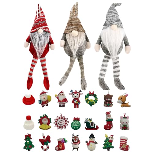 Calendrier de l'Avent Noël 2025 pour décoration intérieure de cheminée
