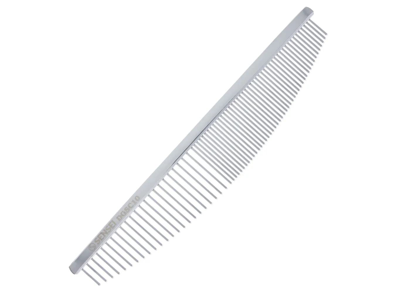 Pro Crescent Combs for Dog Grooming Aluminum Ergonomic Thick Sturdy