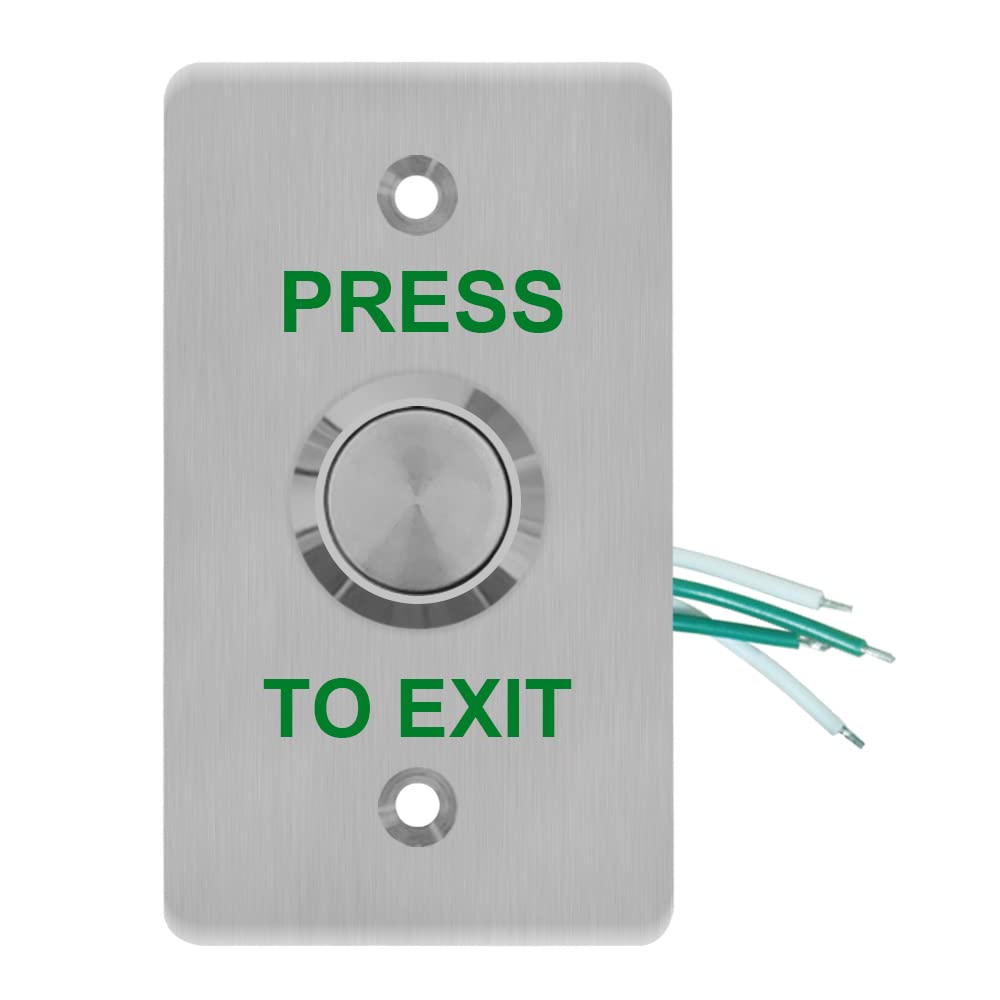Snapklik.com : IP67 Waterproof Exit Button NO&NC Door Push Switch ...