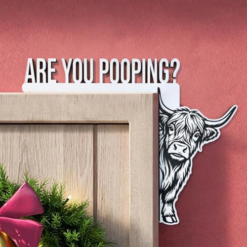 Decoración de pared de vaca rústica para solucionar rincones vacíos en casa 4