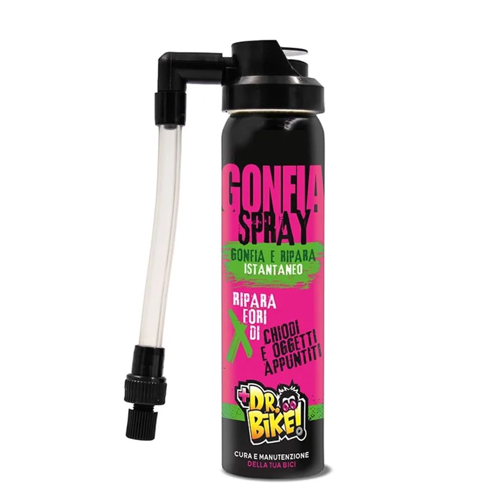 Kit Gonfia e Ripara DS 7 280ml per Auto Moto Scooter Bici Quad