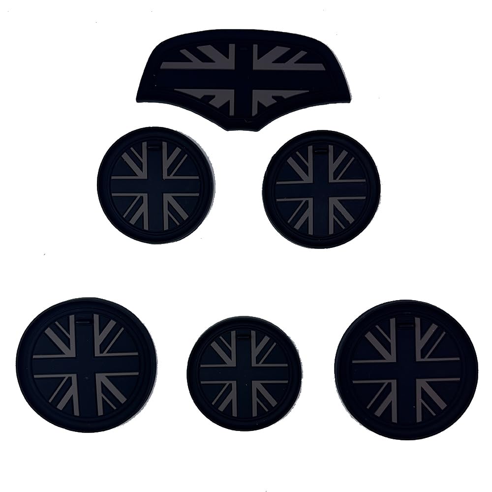 Dessous de verre Union Jack F56 : voyagez serein avec ces tapis de porte-gobelet étanches
