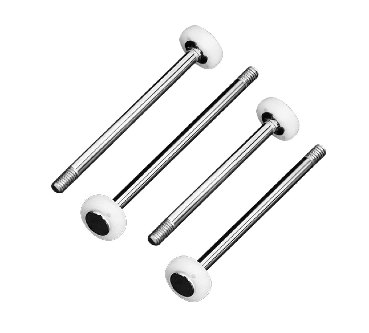 GPM 4140 CARBON STEEL SHOCK SHAFTS For Arrma 1/16 Mini Kraton Speed Truck Upgrades