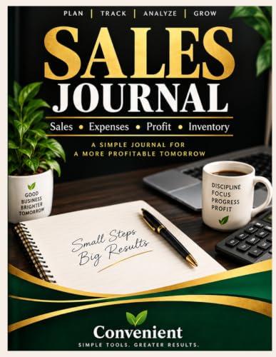 Sales Journal: Sales, Expenses, Profit & Inventory
