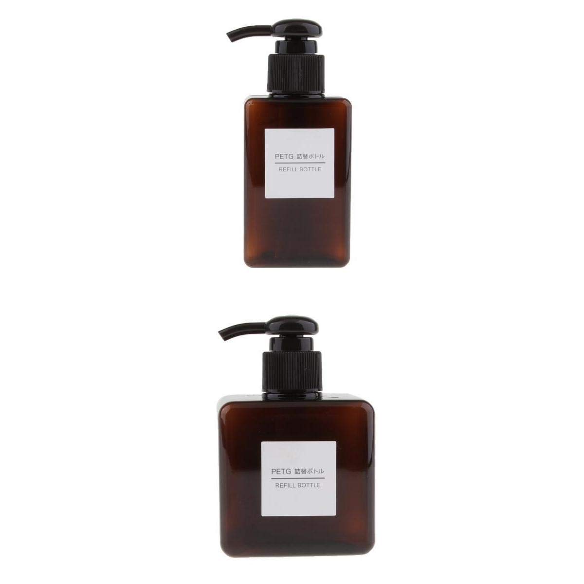 Bnf® 2pcs Foaming Soap Pump Dispenser Cosmetic Container Bottle 100ml 250ml Brown|Home & Garden | Bath | Soap Dishes & Dispensers-image-24
