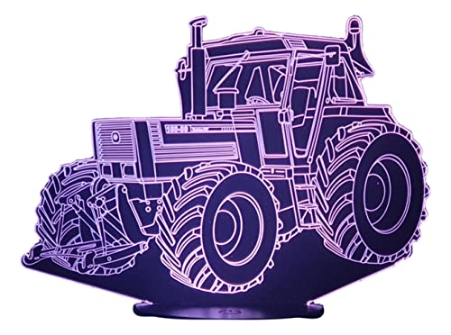 Tracteur Fiat 180 lampe d'ambiance 3D pour salon et bureau agricole