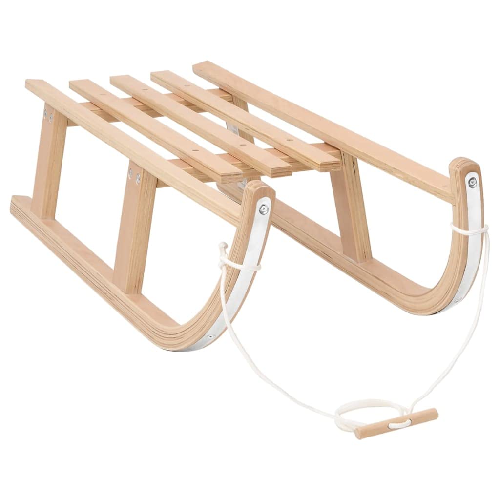 VidaXL - Trineo (90 x 36,5 x 25 cm), Madera contrachapada