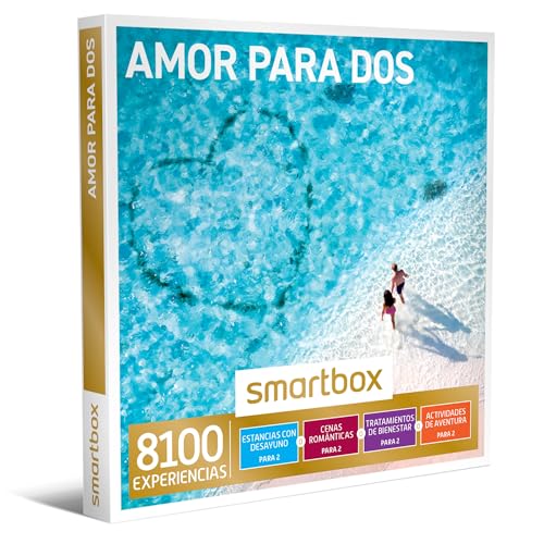Smartbox - Caja Regalo Amor para Dos - Idea de Regalo Boda - 1 Experiencia de Estancia, Bienestar, gastronomía o Aventura para 2