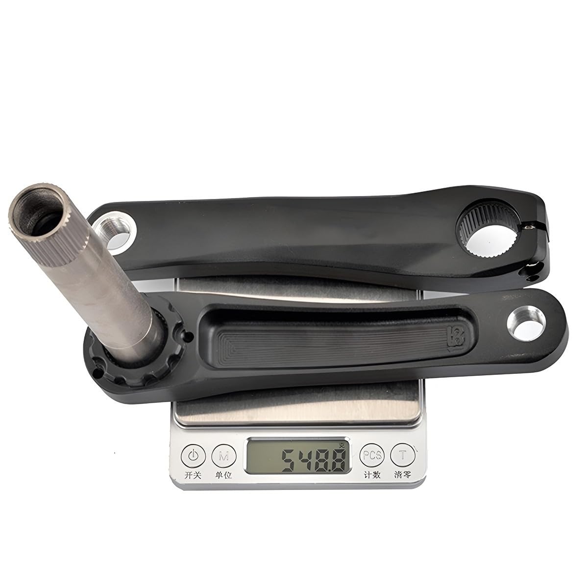 Pedivella Bici Pieghevoli 110/127/140/150/155/160 Mm Braccio Manovella per Bici Ultraleggera Guarnitura Integrata(155mm)