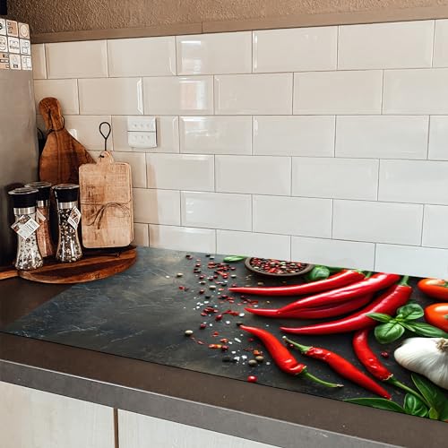 KitchenYeah© Herdabdeckplatte Einteilig Küche Herdabdeckung Induktionsfeld – Ansicht 5