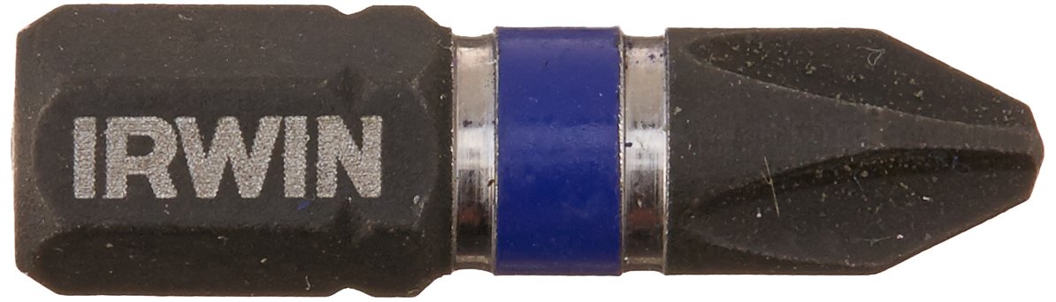 Irwin Tools 1837377 Impact Performance Series Phillips Insertar Bit # 2 (20 unidades)