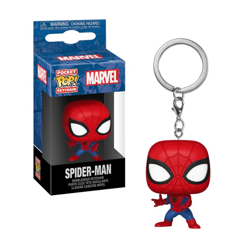 Amazon.co.jp: マーベル スパイダーマン キーホルダー Funko POP