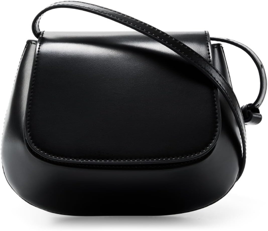 Small Genuine Leather Crossbody Bags, Cute Purses for Women, Mini Handbag, Shoulder Bag with Adjustable Strap