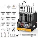 AUTOOL CT450 Probador de Inyector Combustible y La Máquina Limpieza, 220V