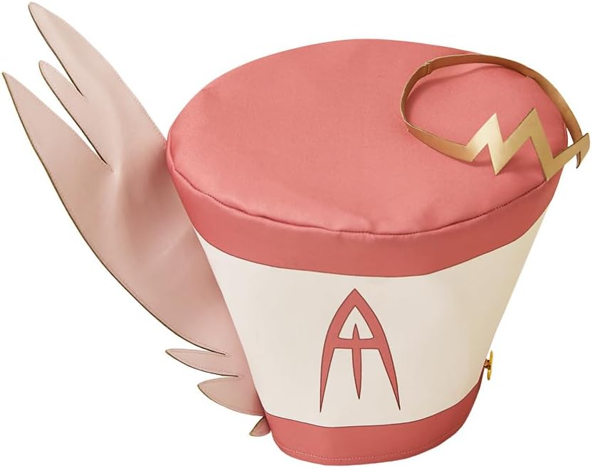 Adult Abel Hat Hazbin Cosplay Costume Hats Anime Demon Abel Costume Cap Halloween Accessories Prop for Mens Womens