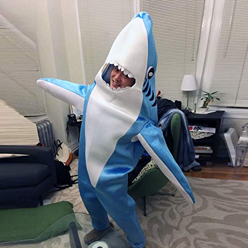 Luxfan Shark Fleece Kids Cosplay Onesie #TOP2