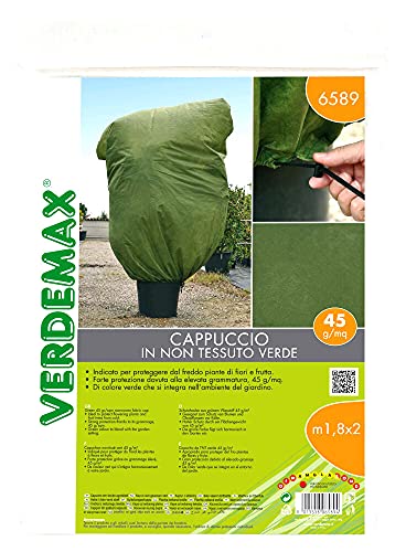 Verdemax - Cappuccio Protezione Piante in TNT Verde 45G/mq