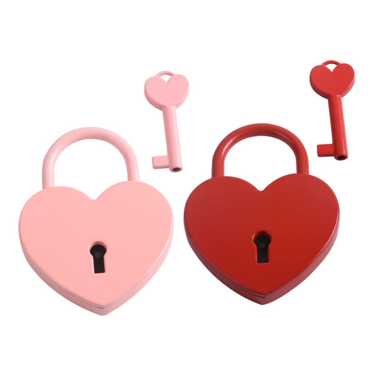 SHINEOFI 10 Set Desidero il blocco dell'amore lucchetto per armadietto palestra cuore blocchi di viaggio lucchetti per valigie piccolo lucchetto per bagagli Locks Love Lega di zinco