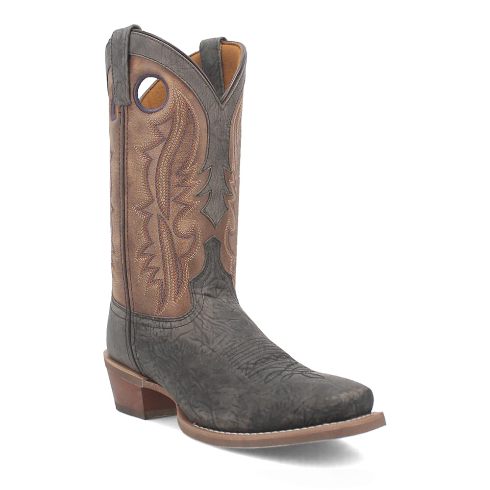 Laredo Mens Walker Square Toe Casual Boots Mid Calf - Brown, Grey - Size 9.5 EW