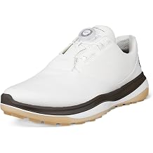 Ecco Mens ECCO M GOLF LT1 Mens Genuine Leather Golf Shoes Waterproof Golf Shoes