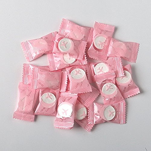 50pcs mini portatile compressa asciugamano viso