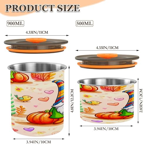 Envase Hermético de Acero Inoxidable para Café 30oz miniatura 2