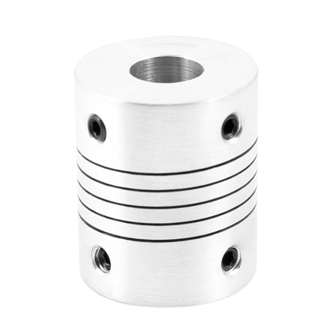 Aexit 8mmx10mm D25L30 Electrical equipment CNC Motor Helical Shaft Coupler Beam Coupling Connect Encoder