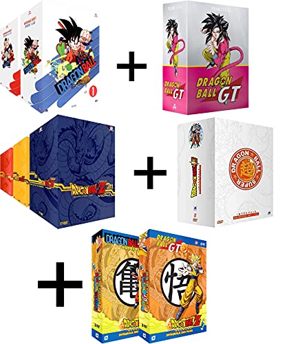 117 DVD Dragon Ball - Le Méga Intégrale (Coffret : Dragon Ball + Dragon Ball GT + Dragon Ball Z + Dragon Ball Super + Intégrale des Films Z et GT)