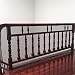 Stairway Net - Baby Safety Rail - 10ft L x 2.5ft H - Banister Stair Net for Child, Small pet,Toy- Indoor & Outdoor(Brown)