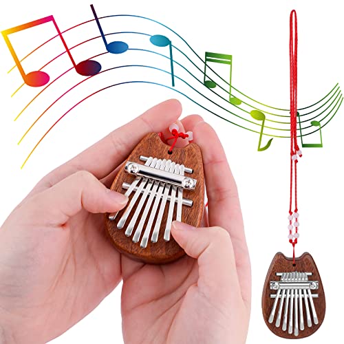 Souarts Kalimba Piano à Pouce à 8 Touches Mini Piano à Doigt en Bois Portable avec Cordon Cadeau d’instruments pour… - Les Beatles, Paul McCartney, John Lennon, RIngo Starr, George Harrison Souarts Kalimba Piano à Pouce à 8 Touches Mini Piano à Doigt en Bois Portable avec Cordon Cadeau d'instruments pour…