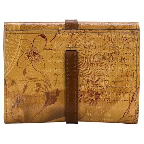 Patricia Nash Olmetta Leather Wallet, Small Square Bi-fold, RFID Protected (Latte)3