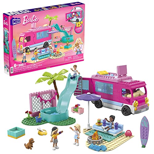 Barbie Traumwohnmobil - Bauspielzeug mit Bett auf dem Dach, komplett...