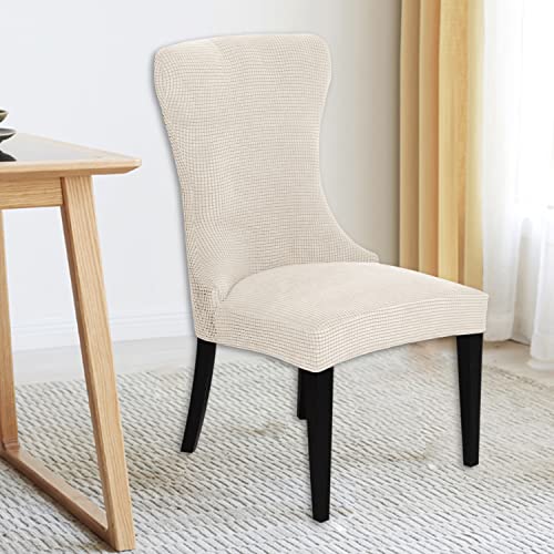 Apexbound 01 Stretch Wingback Chair Slipcovers, Accent Chair Cover Slipcover thumb #2