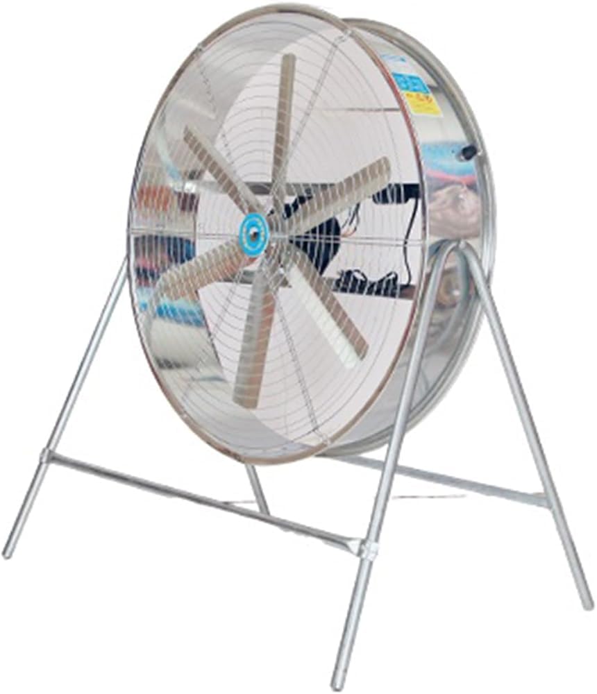 XNXYSMKJ Industrial Floor Fan with Adjustable Speed and Large Air Volume for Factory, Farming, and Agricultural Cooling.for Ventilating Large Areas