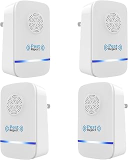 Ultrasonic Pest Repeller, Powerful Mouse Repellent plug in Pest Control - Ideal for Mice, Rats, Mosquitoes, Cockroach, Moths, Ants