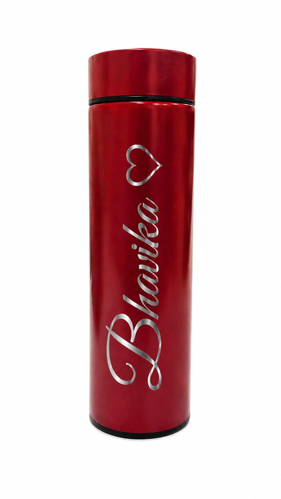 500ml Customized Water Bottles with Name | Personalized Gifts for Men, Women, Boys, Girls | Customised Stainless Steel | 500ml Bottle for Birthdays, Anniversaries (Red)-image-21