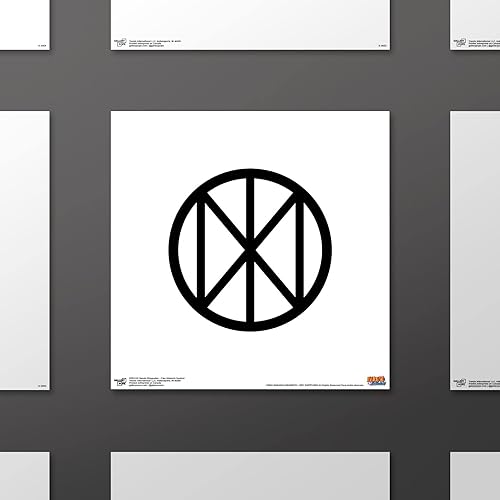 Miniatura 3 de Trends International Gallery Pops Naruto Shippuden - Arte de pared con símbolo de clan Akimichi, versión sin marco, 12 x 12 pulgadas