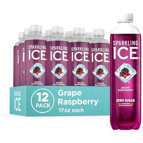 Sparkling Ice Grape Raspberry Sparkling Water Cover