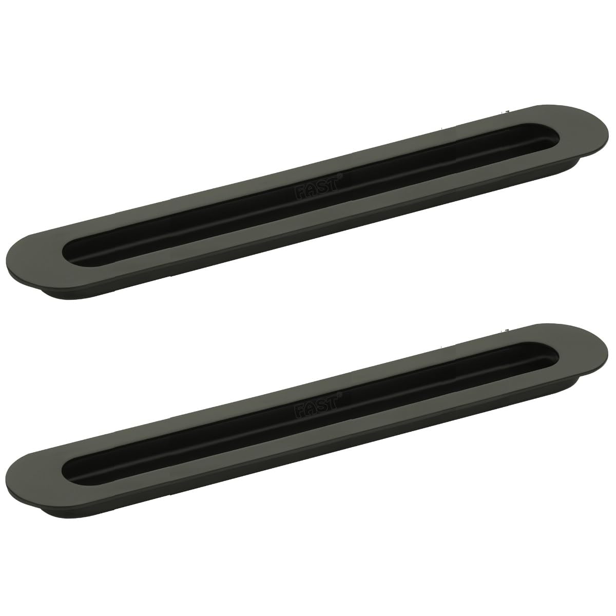 FAST CSH03 Stainless Steel Black Architechral Cabinet Concealed Sliding Door Handle for Wardrobe & Cupboard Doors. (6 INCH) — Amazon image 8
