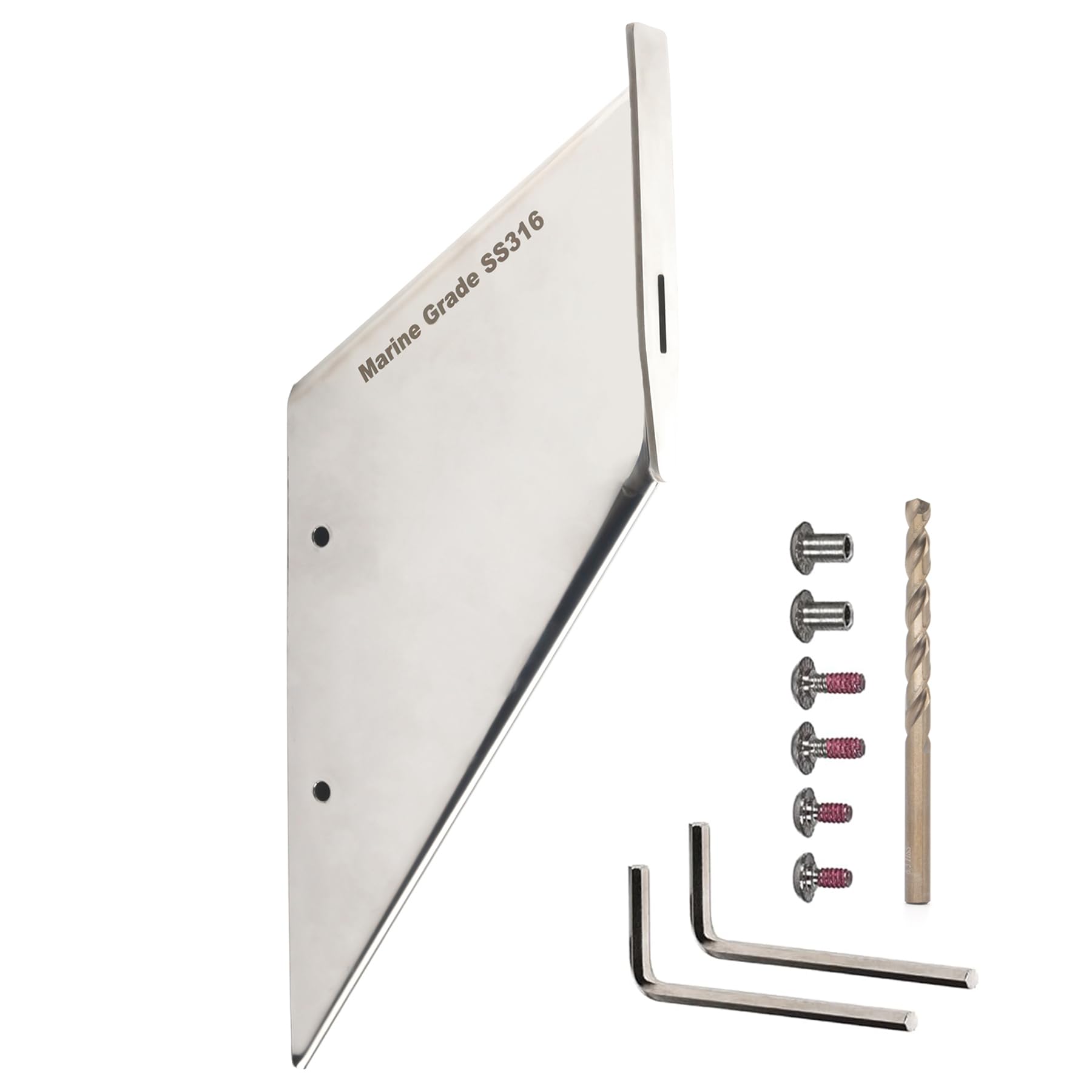 Photo 1 of 27211 Boat Skeg Guard Repair Kit Compatible with Mercury Mariner 75 90 115 135 150 175 200 225 250 300 HP Outboard Marine Models Material Stainless Steel