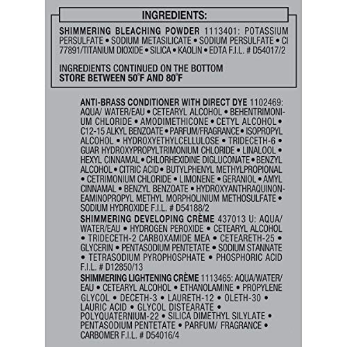 L'Oreal Paris Feria Multi-Faceted Shimmering Permanent Hair Color, Extreme Platinum, Pack of 1, Hair Dye