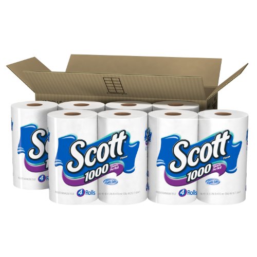 Scott 1000 Bath Tissue, 1000 Sheet Rolls (16 Rolls) Scott 1000 Bath Tissue, 1000 Sheet Rolls (16 Rolls)