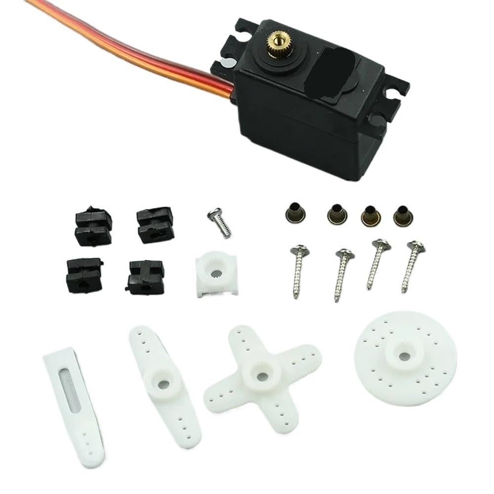 Servomotor de Engranaje de Metal Compatible para helicópteros RC y Aplicaciones servo RC SB3039(1PCS)
